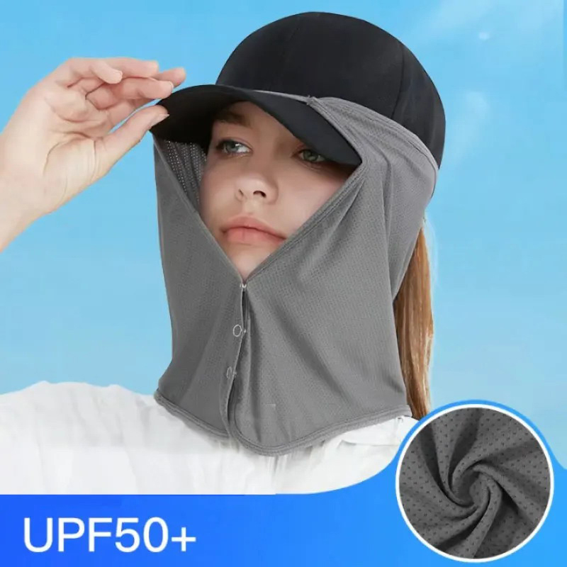 Fishing Mask Sun Protection - Topi memancing cepat kering, penutup kepala