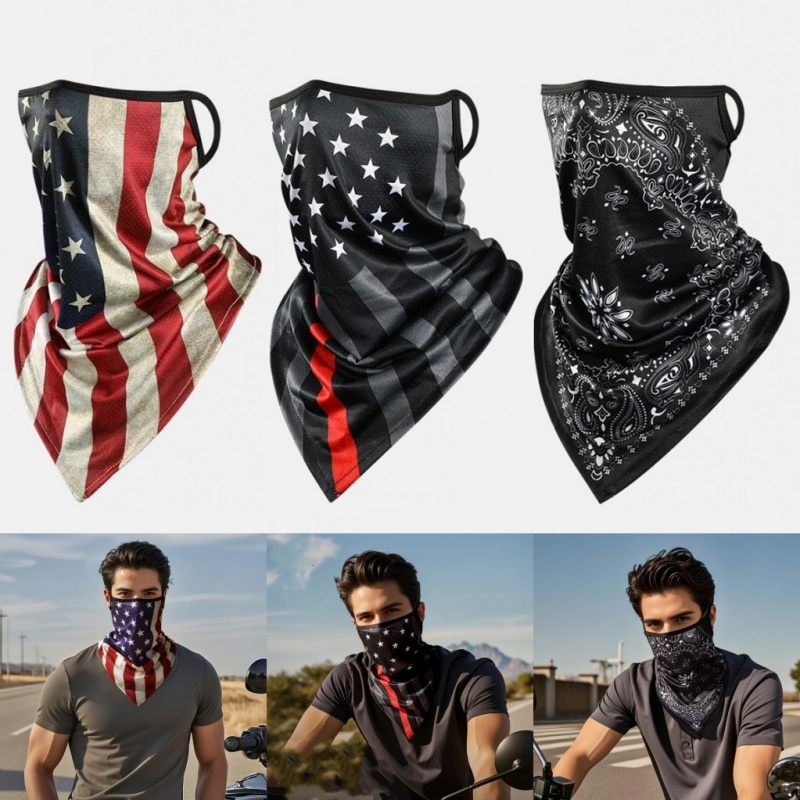 Masker Wajah untuk Bersepeda,  - Fishing Mask Sun Protection ulasan dan harga