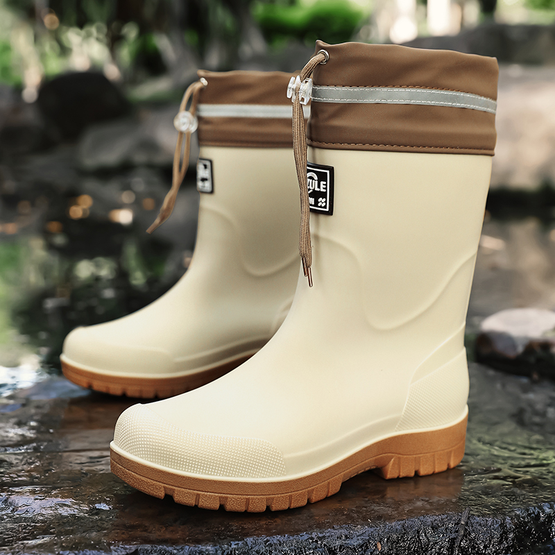 Sepatu Bot Hujan Pria Setinggi - Fishing Boots ulasan dan harga