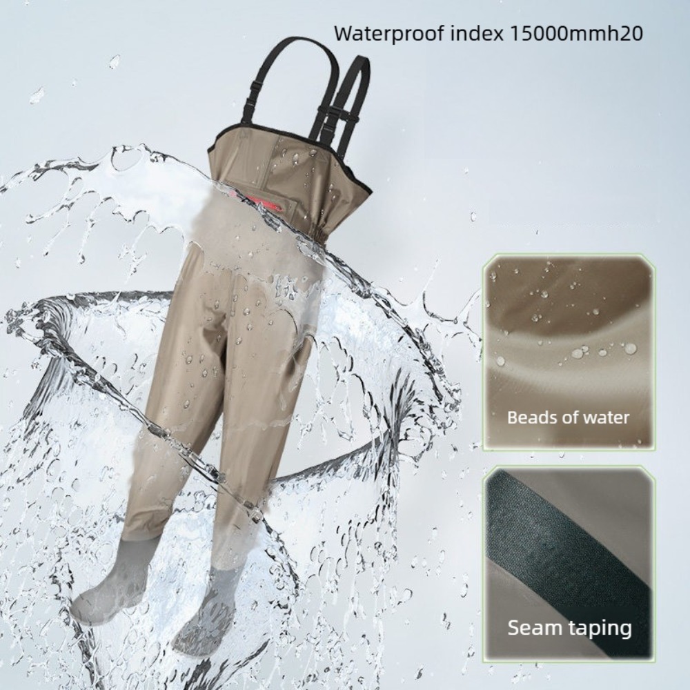 Wader Pinggul Nilon Tahan Air  - Fishing Waders ulasan dan harga